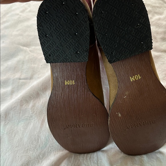 Cowboy Boots Leather Durango Pink Brown Women's Sz 10 - Picture 5 of 12